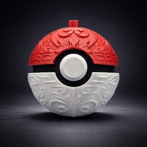 Pokemon Poké Ball Ornament – 2.5” Holiday Gift Decoration